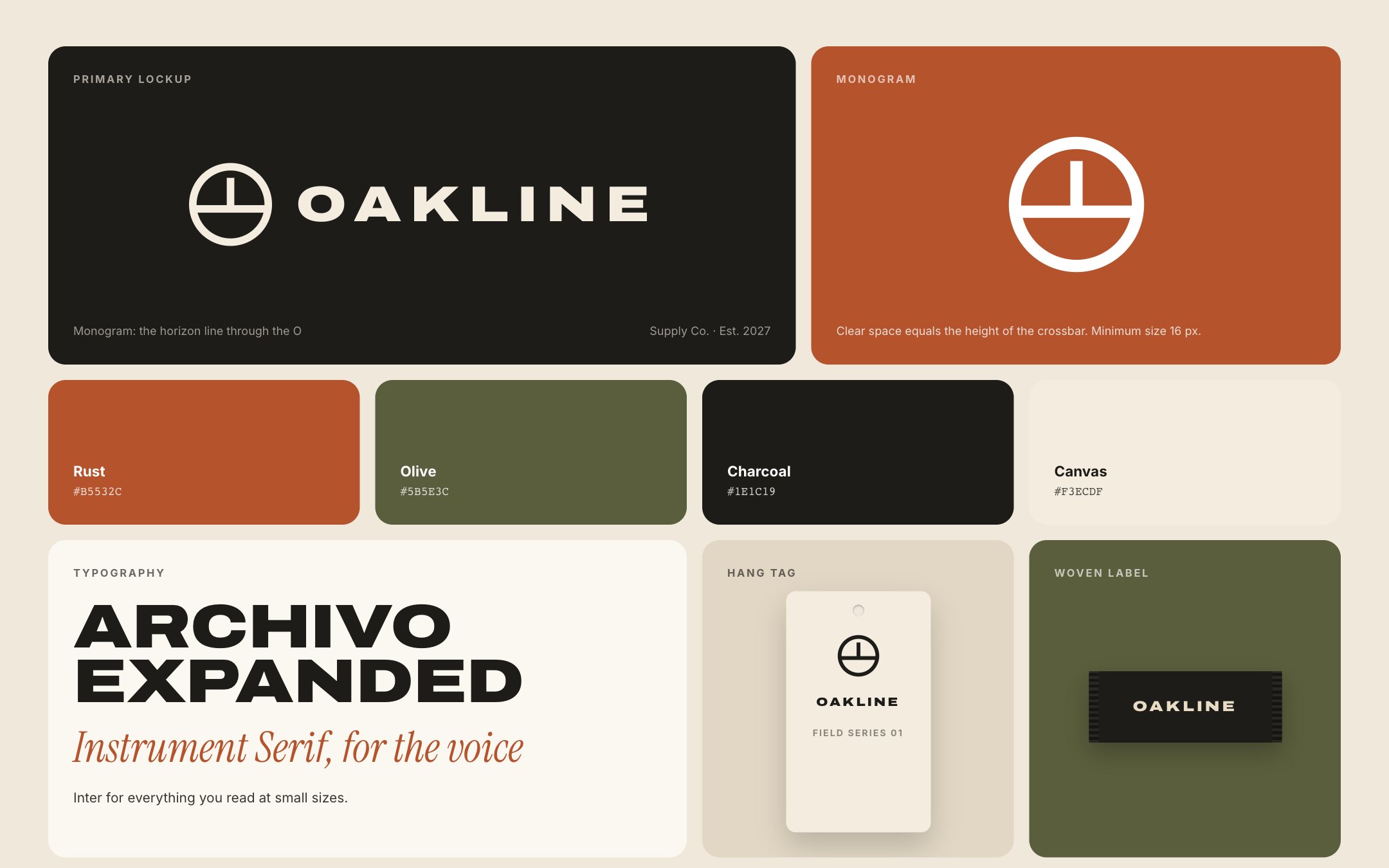 Brand identity system